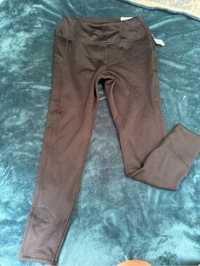 Black Athletic Leggings (Med)